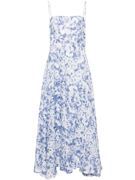 Monette Floral Print Dress