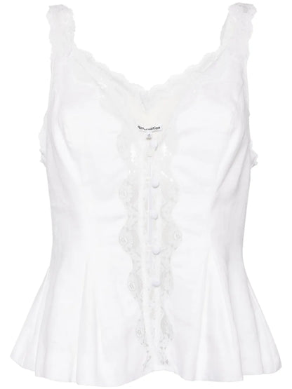 Josefina Linen Top
