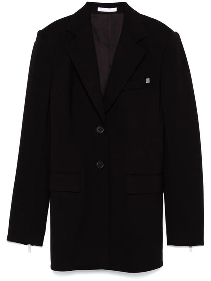 Zip-Detailed Blazer
