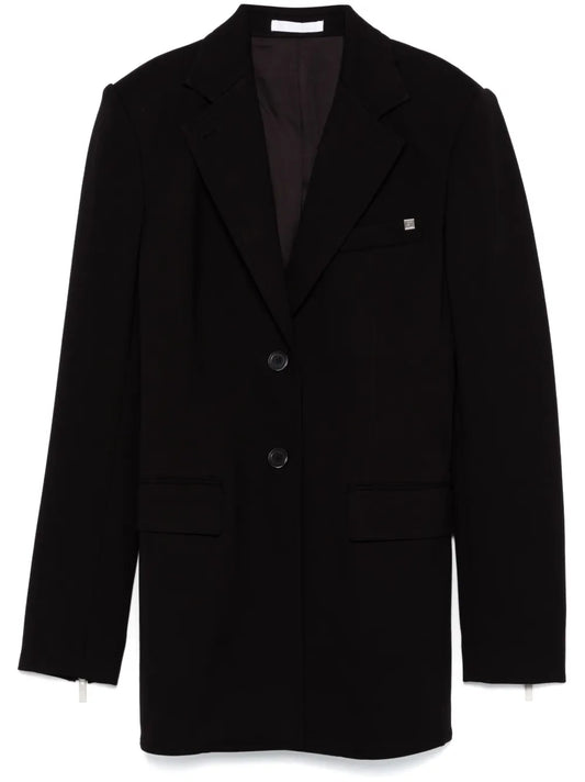 Zip-Detailed Blazer