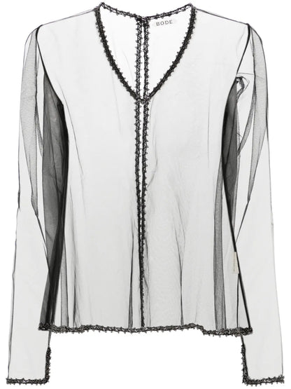 Odrira Sheer Top
