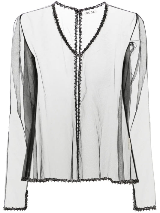 Odrira Sheer Top