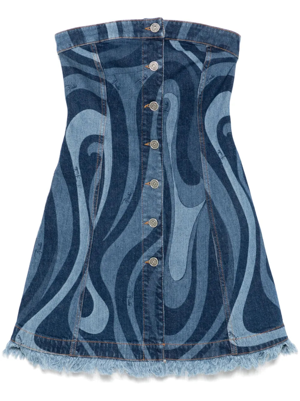 Iride-Print Mini Dress