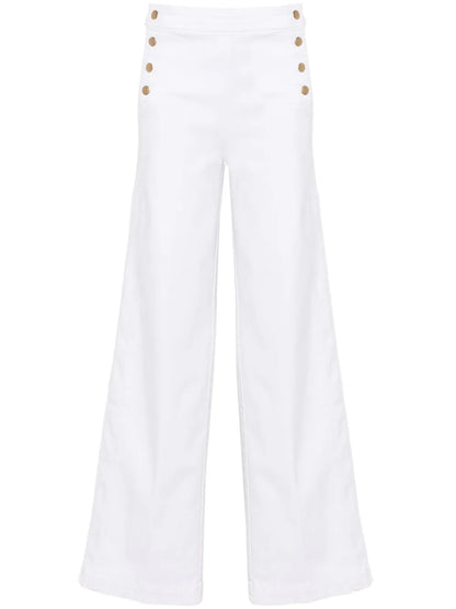 High-Waisted Wide Jeans