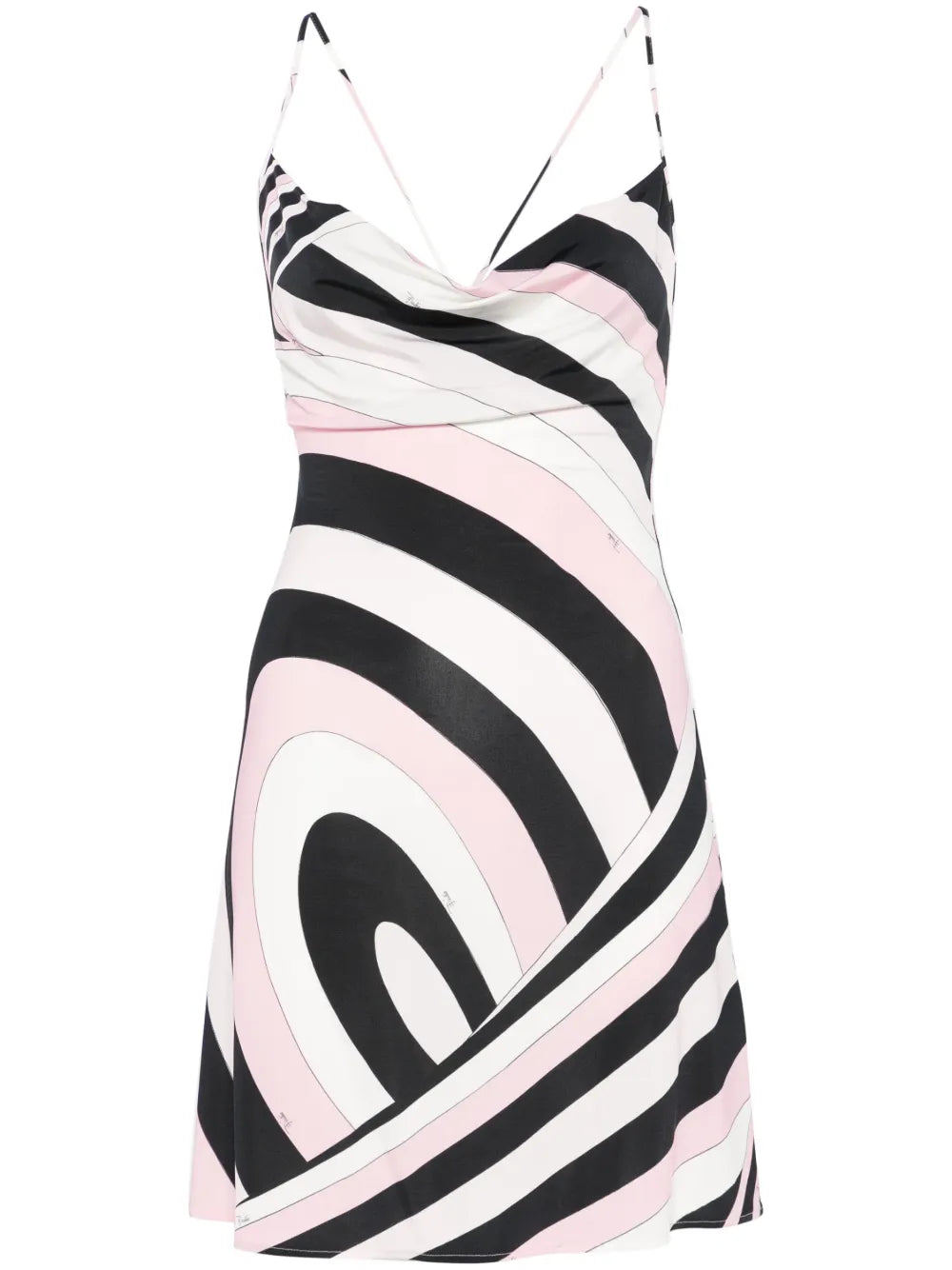 Iride-Print Mini Dress