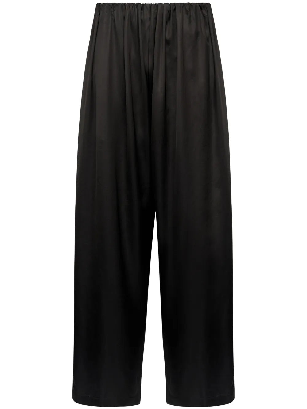 Pleated High-Waist Trousers