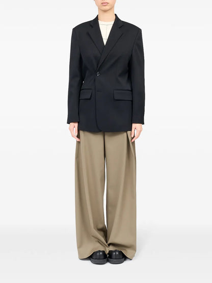 Notched-Lapel Blazer