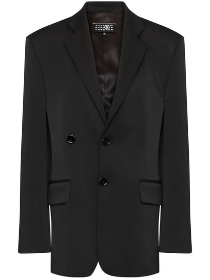 Notched-Lapel Blazer