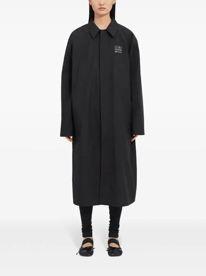 Classic-Collar Trench Coat