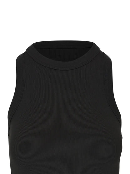 Sleeveless Ribbed Top