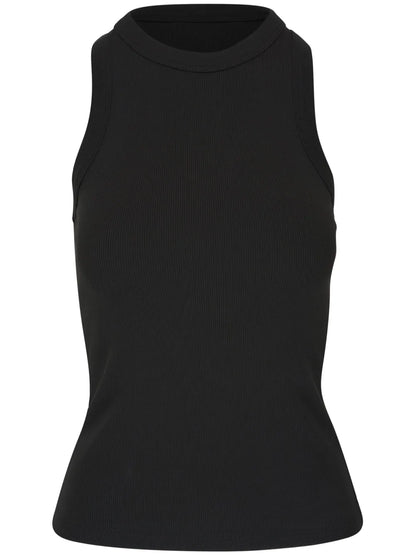 Sleeveless Ribbed Top
