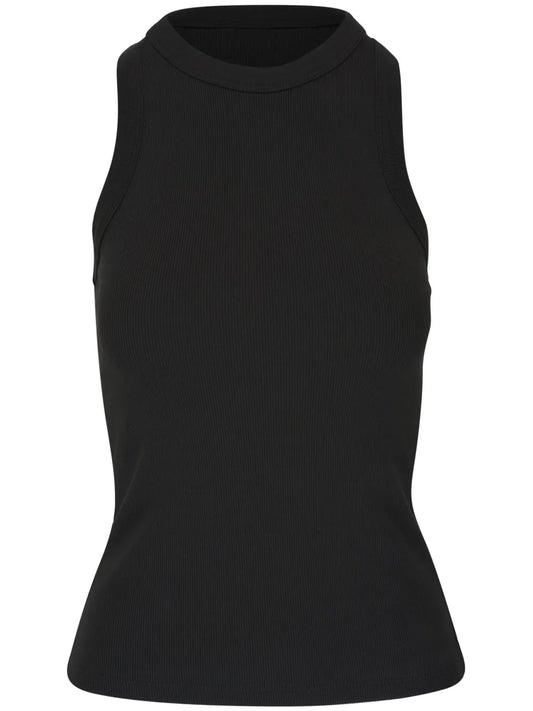 Sleeveless Ribbed Top