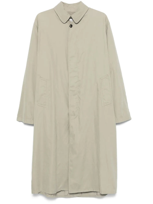 Four-Stitch Logo Trench Coat