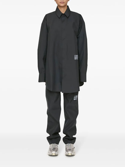 Numeric-Print Shirt