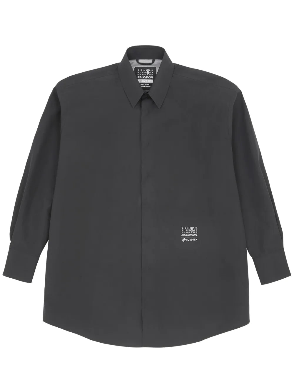 Numeric-Print Shirt