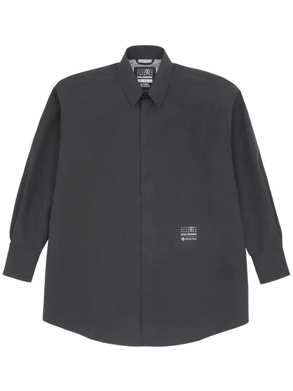 Numeric-Print Shirt