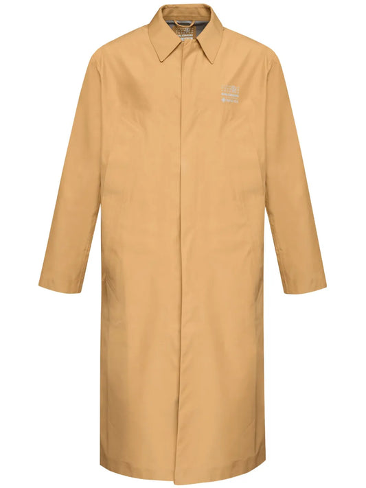 Classic-Collar Trench Coat