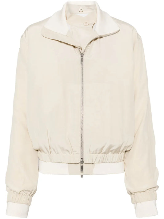 Panelled Reversible Bomber Jacket