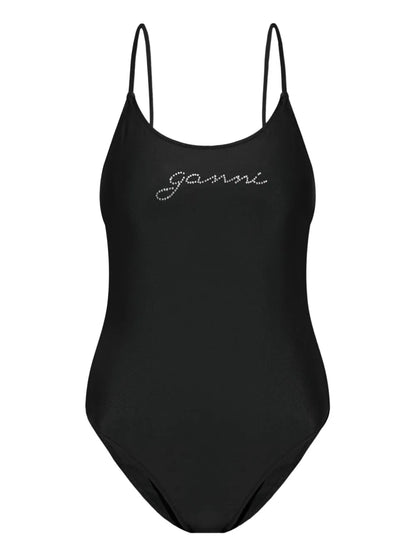 Crystal-Logo Swimsuit
