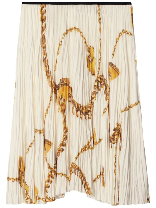 Shield Hardware Jersey Skirt