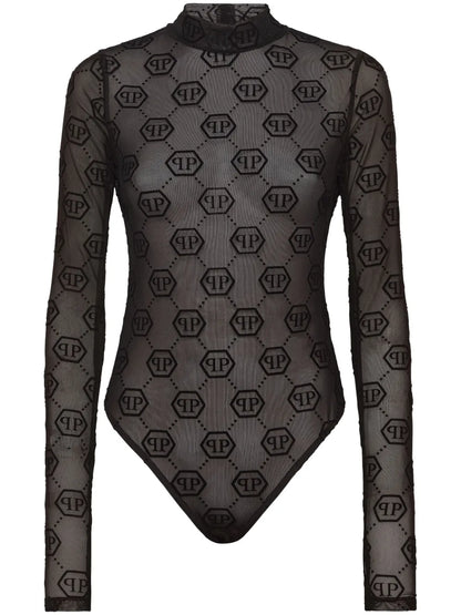 Monogram Tulle Body