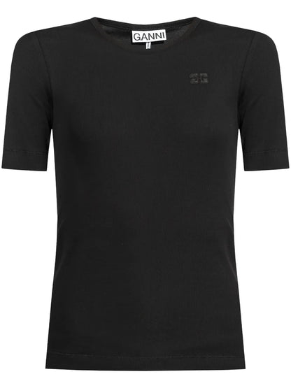 Logo-Appliqué Cotton T-Shirt
