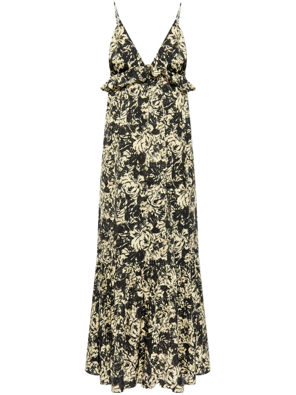 Floral-Print Maxi Dress