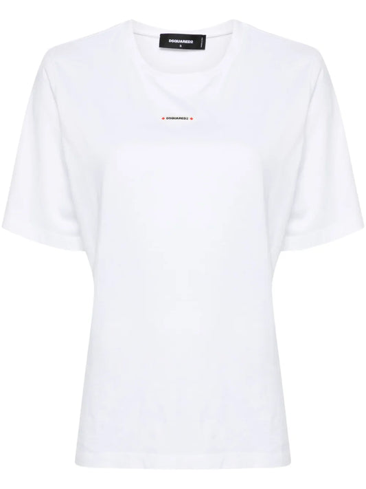 Logo-Appliqué Cotton T-Shirt