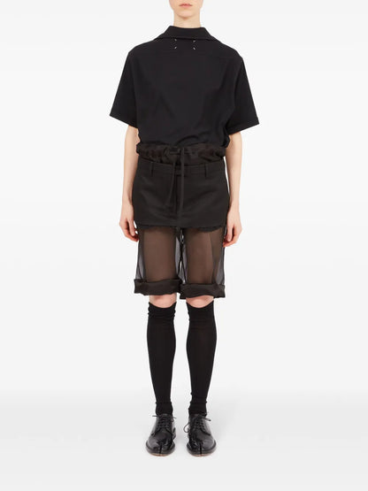 Deconstructed Layered Midi Skirt