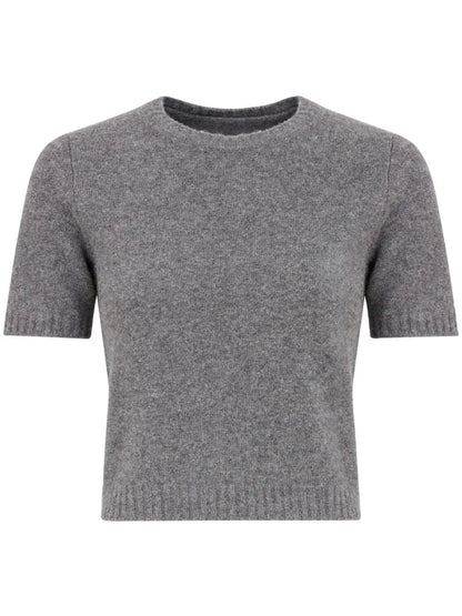 Crew-Neck Wool T-Shirt