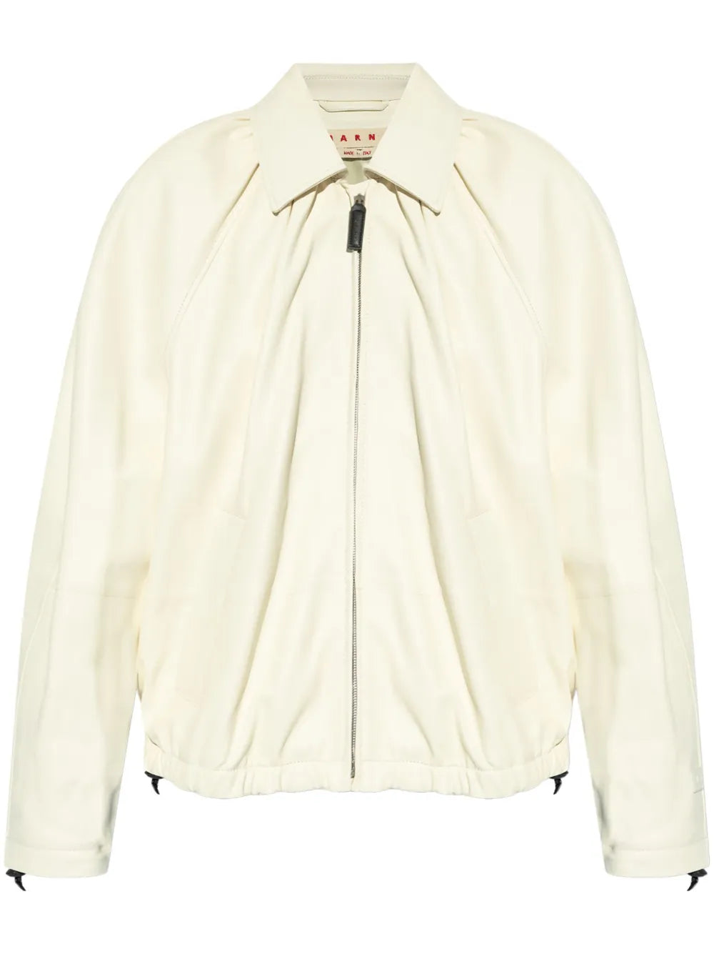 Lamb Skin Collared Jacket