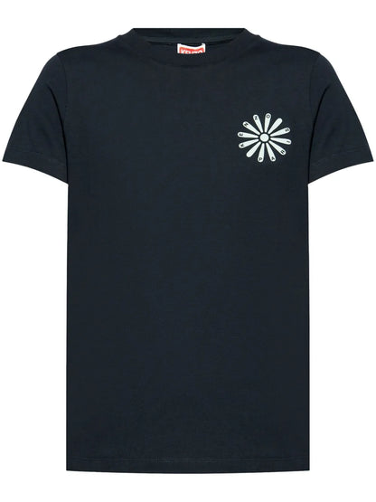 Floral-Print Cotton T-Shirt