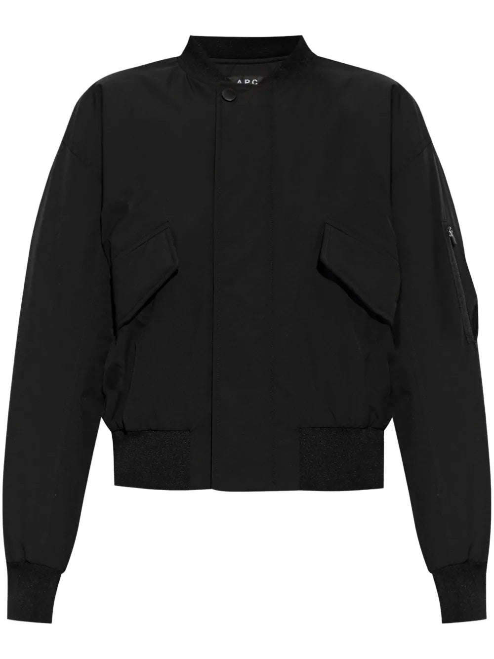 Round Collar Bomber Jacket