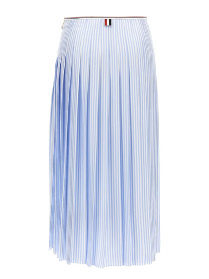 Striped Midi Skirt