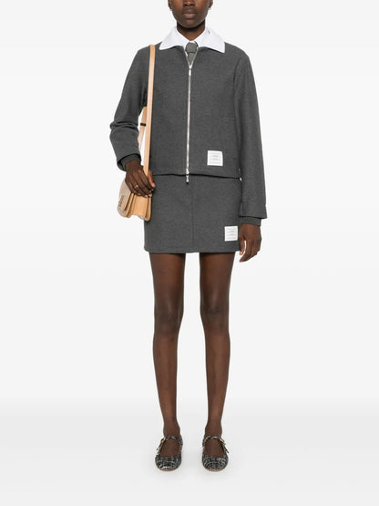 Logo-Patch Mini Skirt