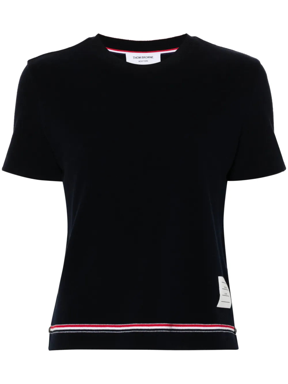 Piqué Logo-Patch Jumper