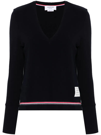 Rwb-Stripe Cotton Jumper