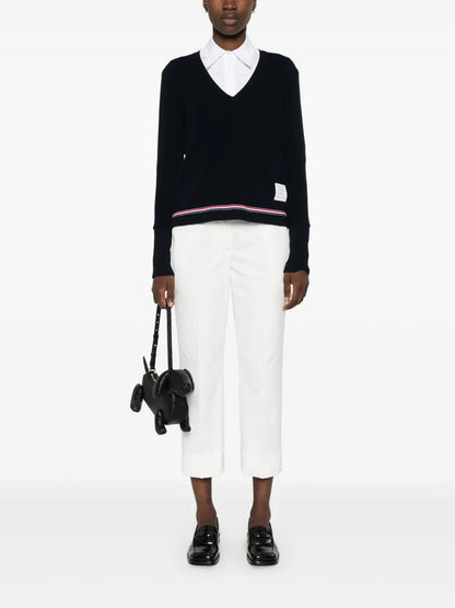 Rwb-Stripe Cotton Jumper