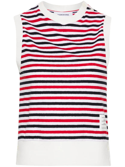 Striped Linen Top