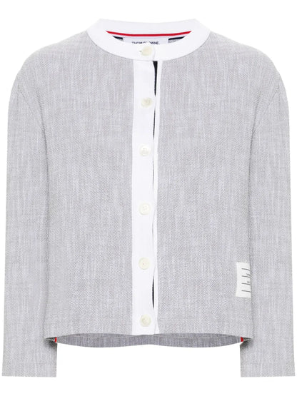 Tweed Cotton Cardigan