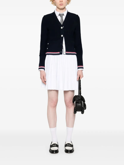 Rwb-Stripe Cotton Cardigan