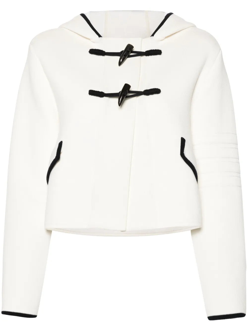 Hooded Knitted Cardigan