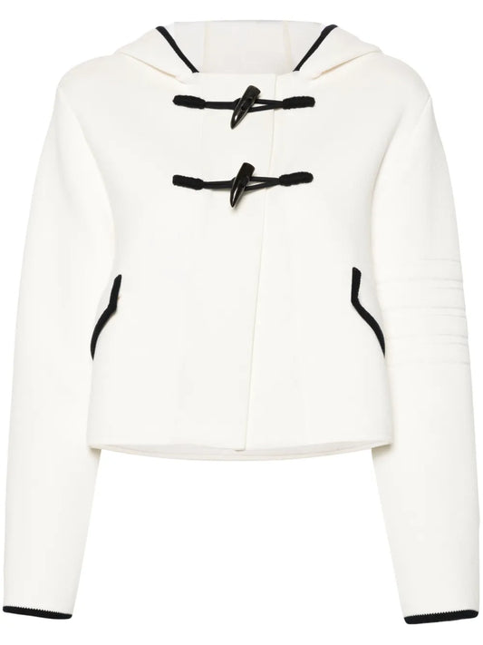 Hooded Knitted Cardigan