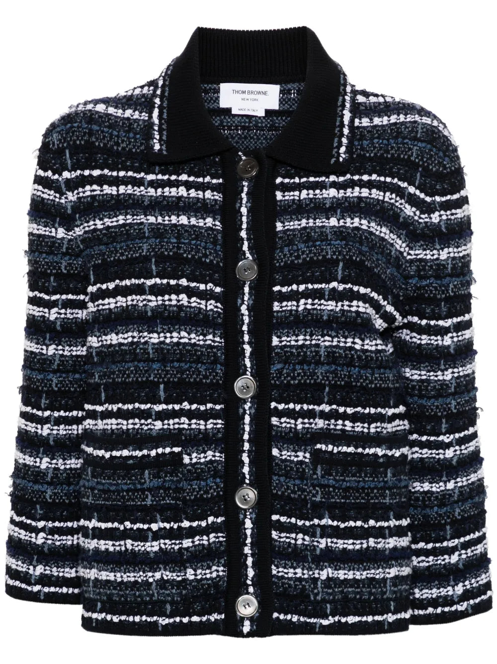 Bouclé Construction Tweed Jacket