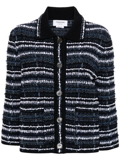 Bouclé Construction Tweed Jacket