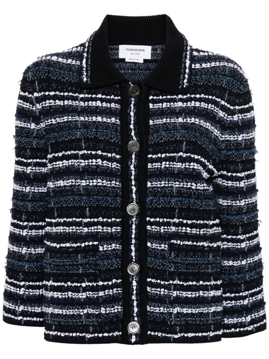 Bouclé Construction Tweed Jacket