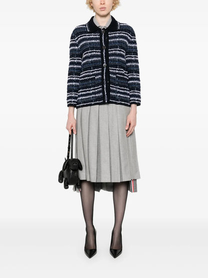 Bouclé Construction Tweed Jacket