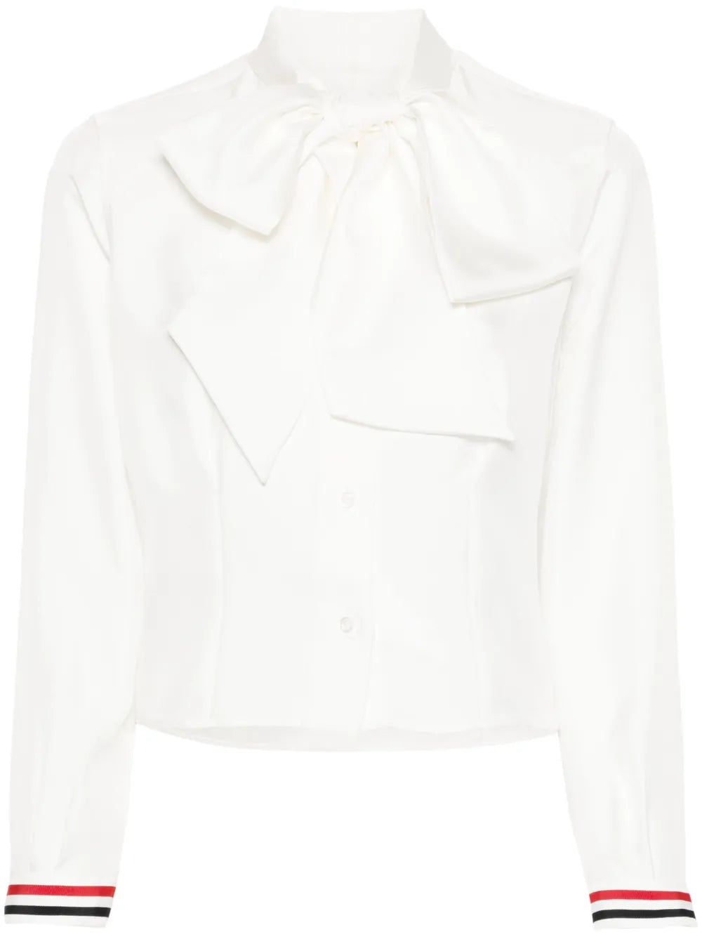 Rwb-Stripe Silk Shirt