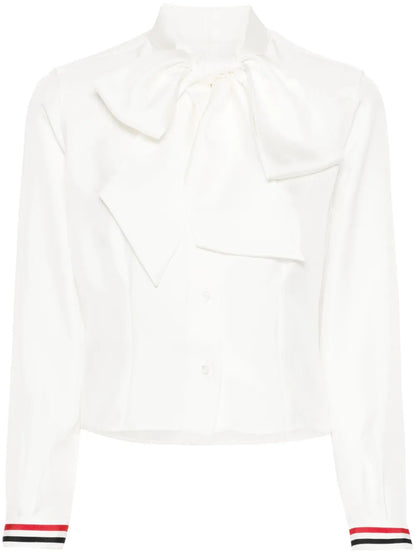 Rwb-Stripe Silk Shirt