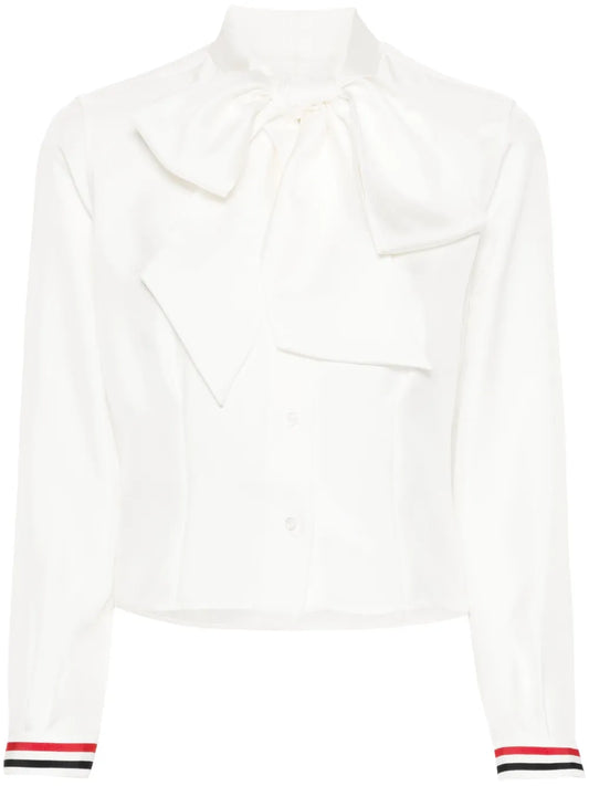 Rwb-Stripe Silk Shirt